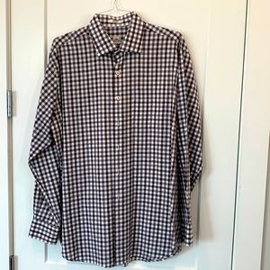 Peter Millar Long Sleeve Shirt, XL